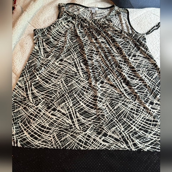 Fashion Bug Vintage Black and White Midi  Party Dress - Picture 3 of 3